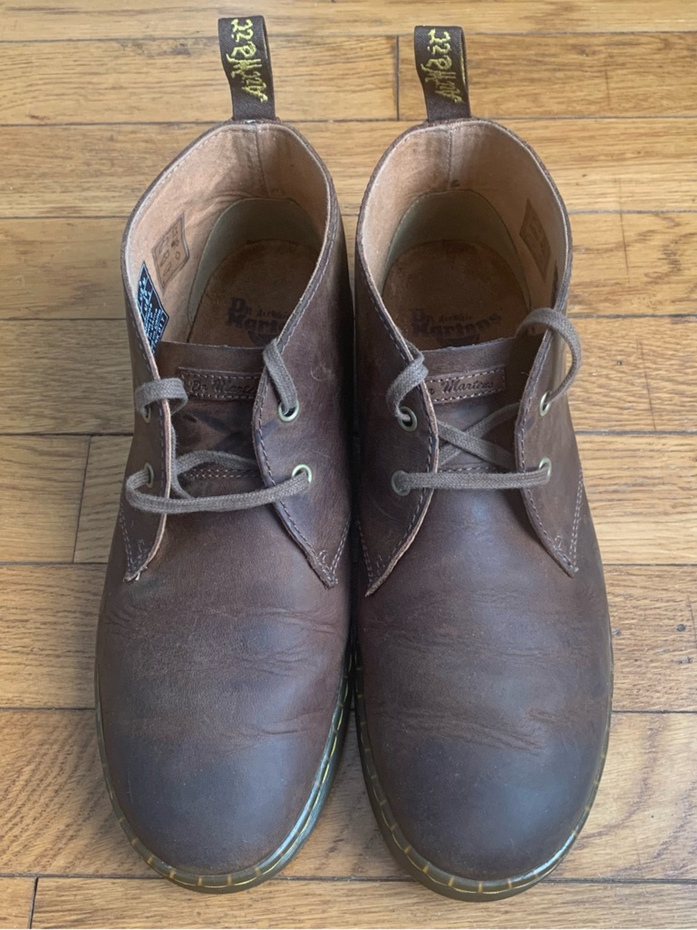 Dr. Martens Cabrillo Men’s Crazy Horse Leather Ankle Boots